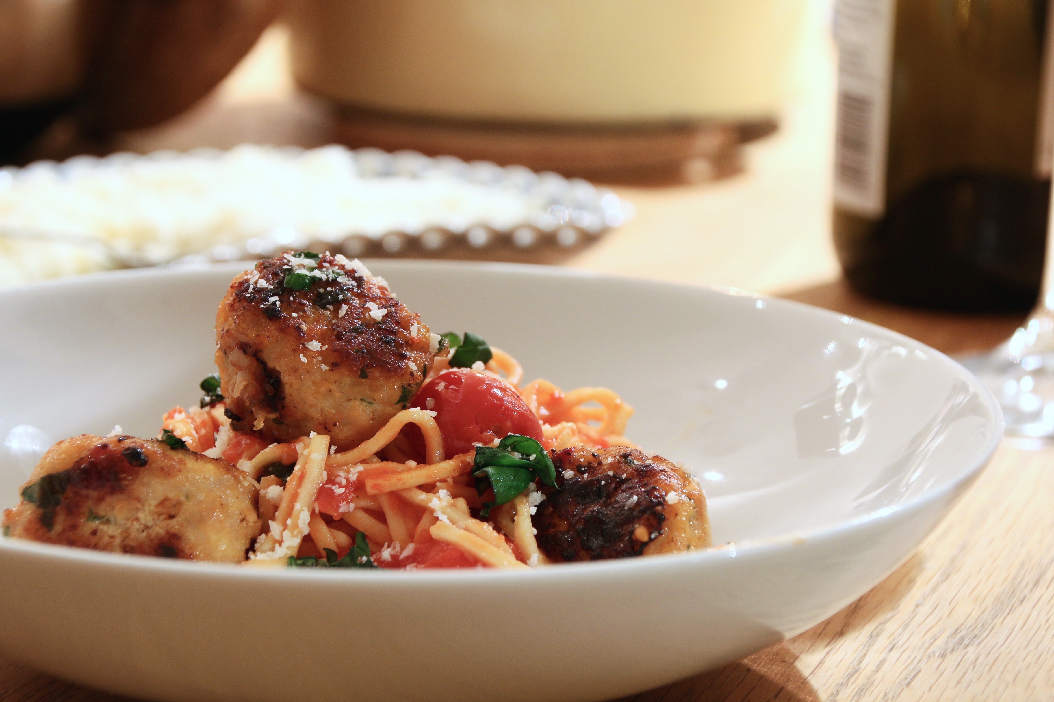 Spaghetti fricadelli med kärlek