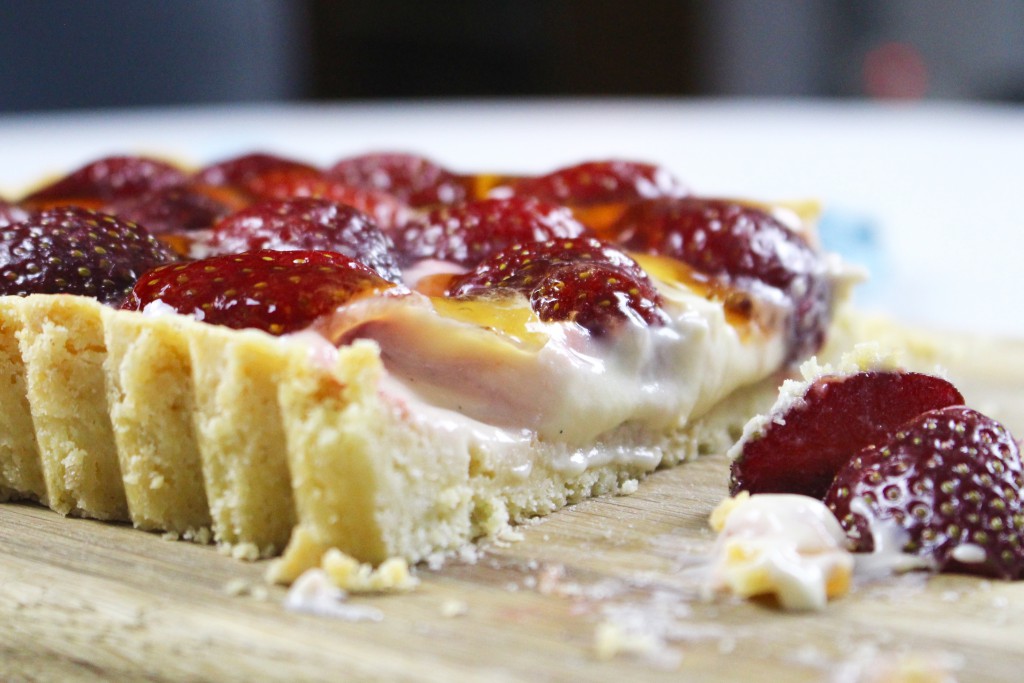 Jordgubbstarte – Tarte aux Fraises