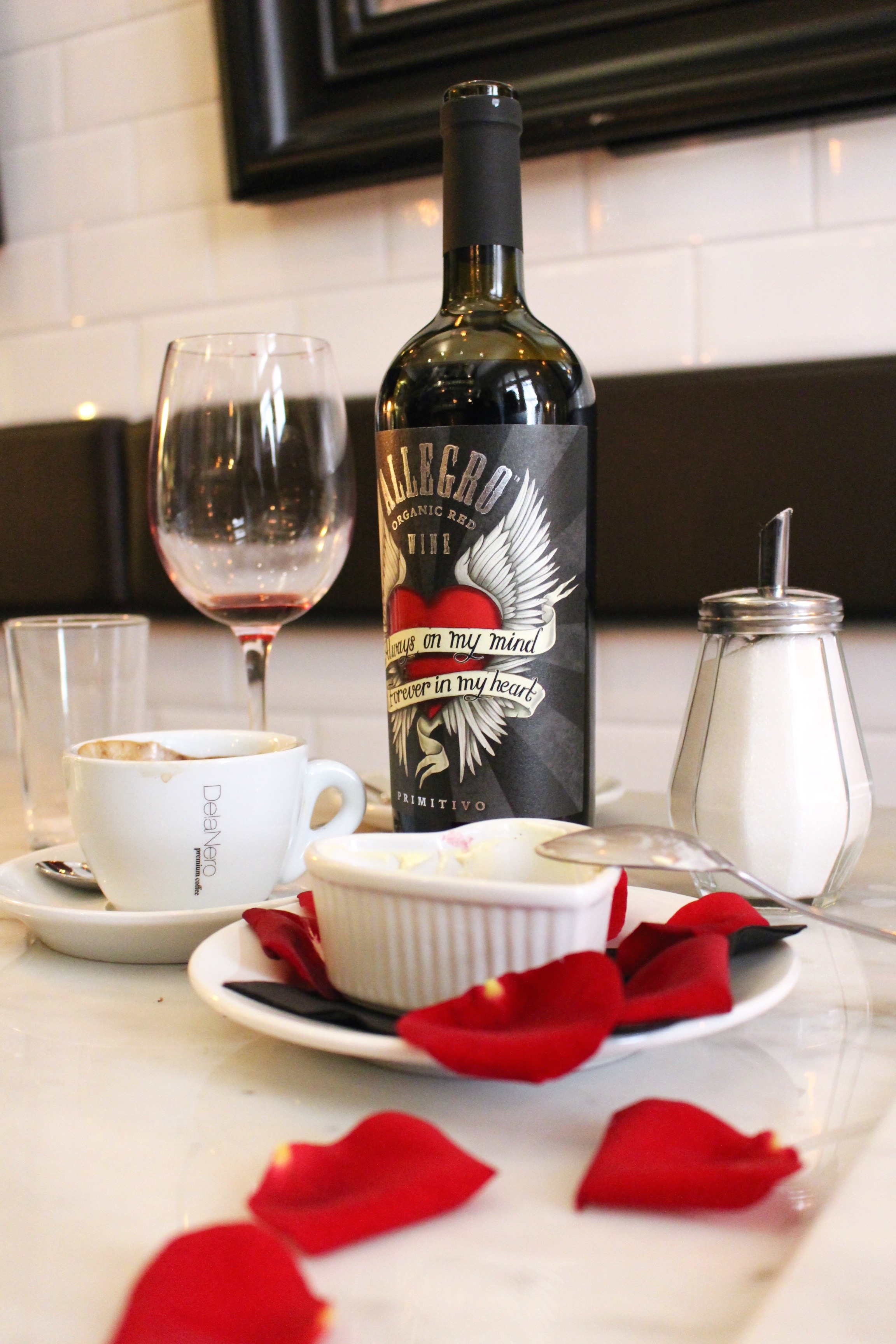 Pannacotta med Allegro Primitivo