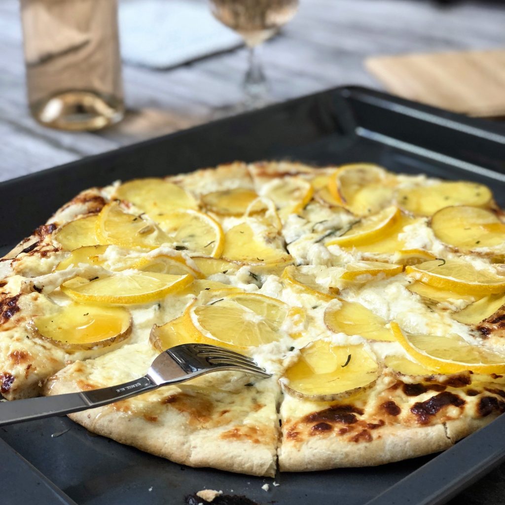 Pizza bianca – vit pizza