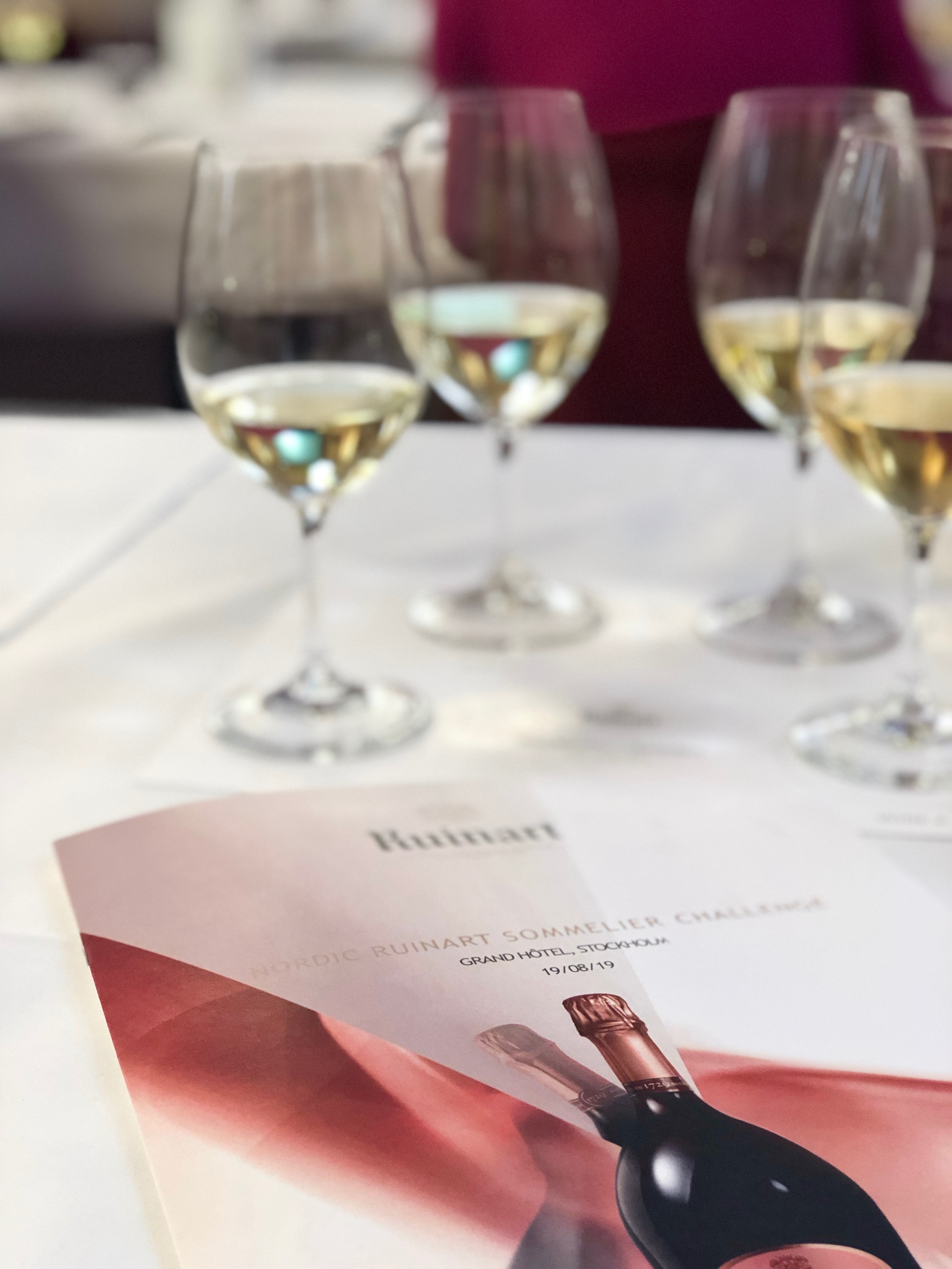 Ruinart Nordic Sommelier Challenge 2019