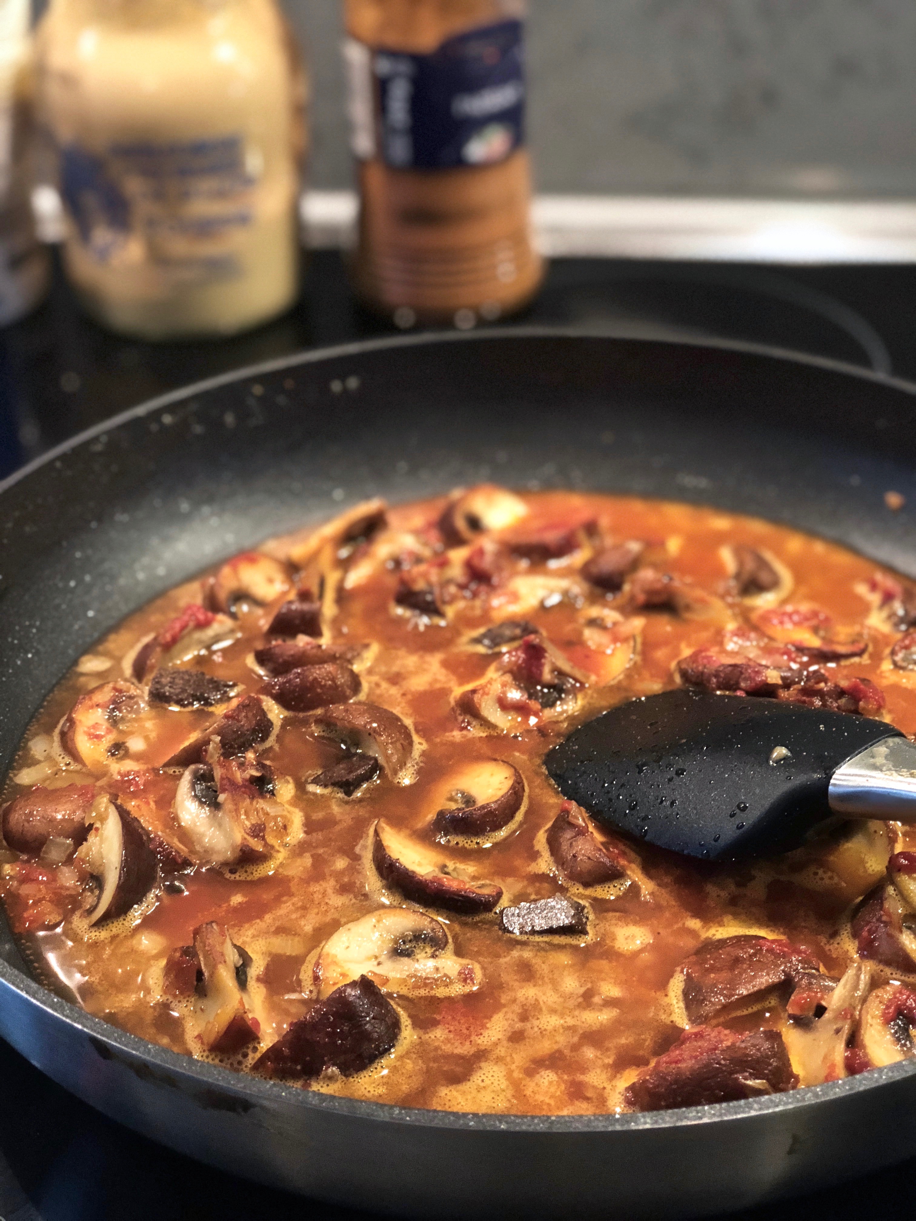 Beef Stroganoff