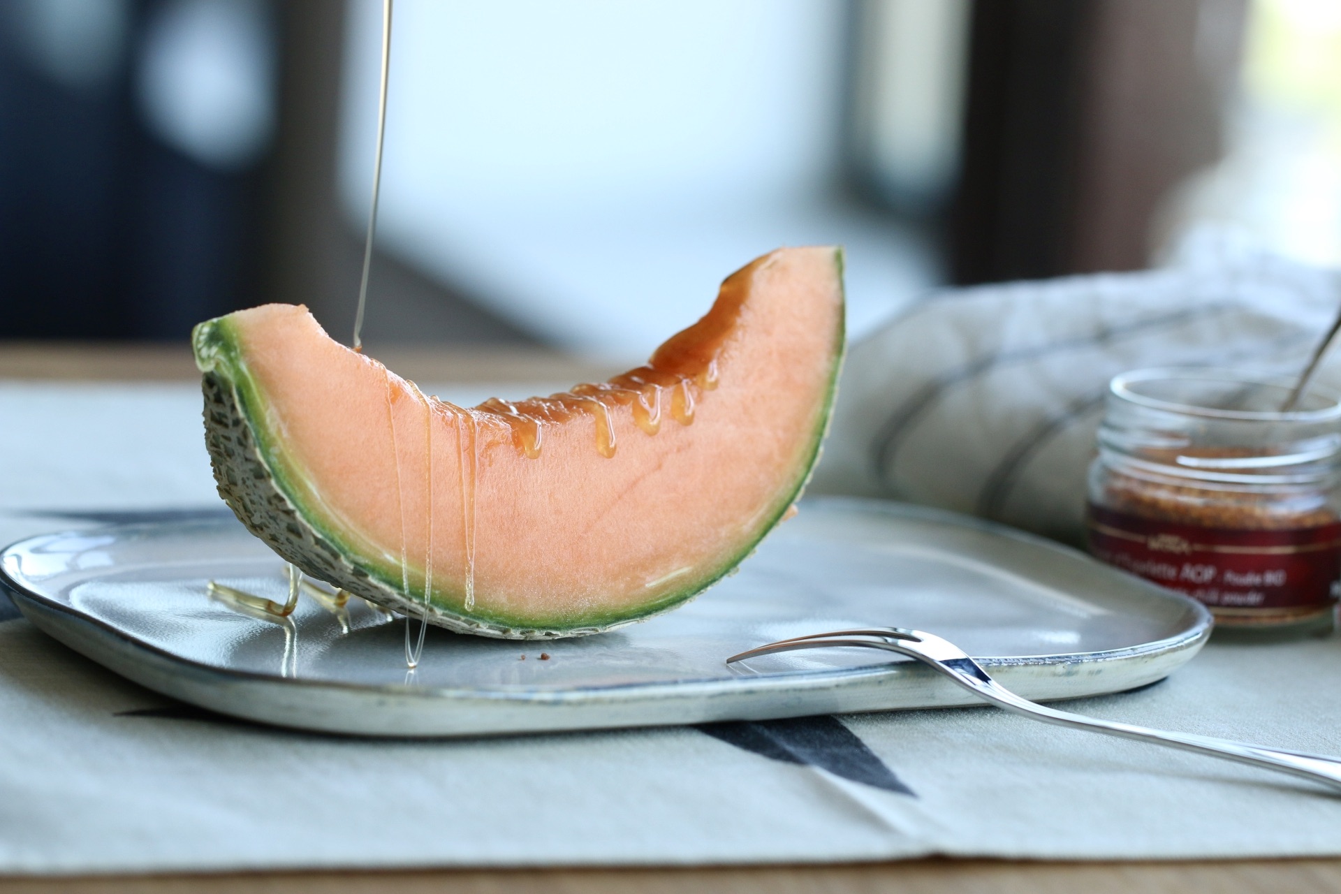 Nätmelon (cantaloupe) med spännande smaker