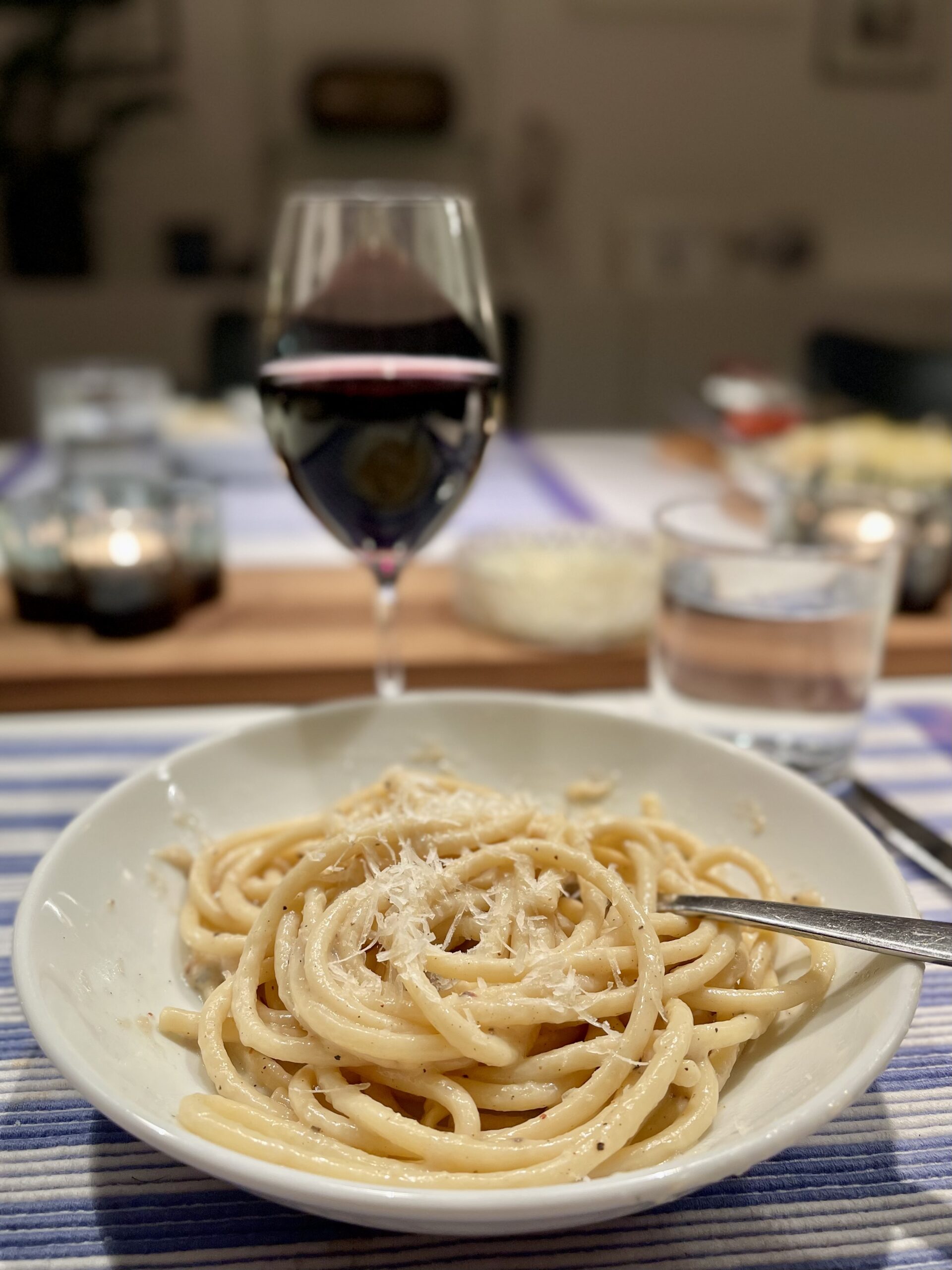 Cacio e Pepe med Maggio Piemonte