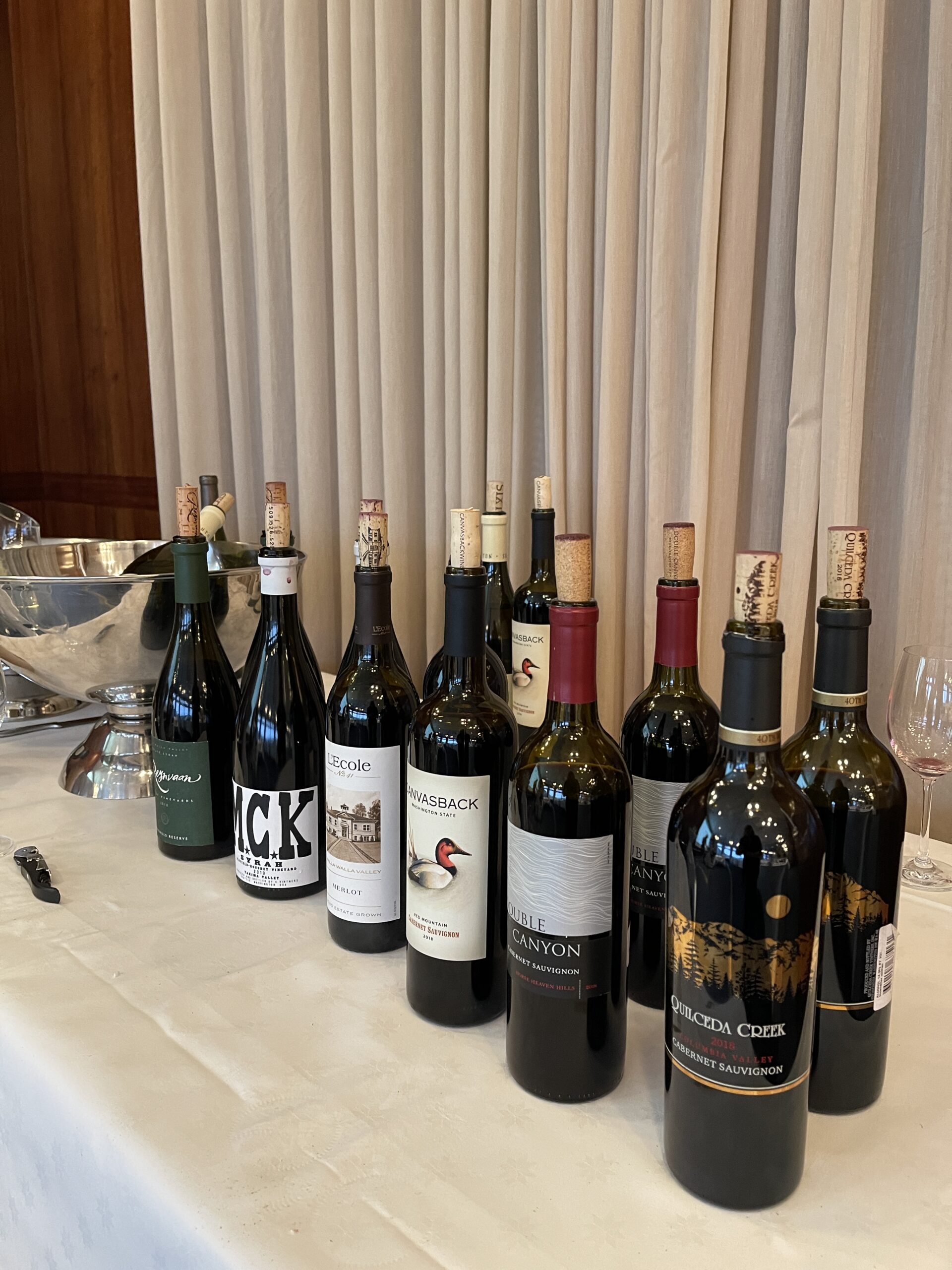 Washington State Wine Masterclass med vinprovning